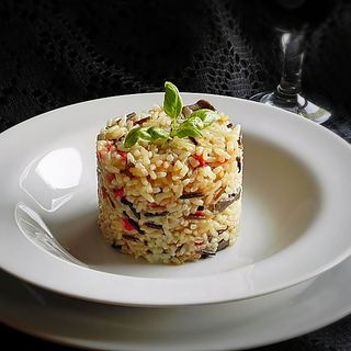 Orez sălbatic aromat cu unt