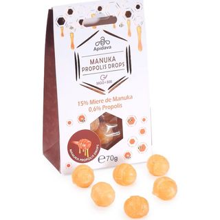 Dropsuri cu propolis si miere de Manuka (70g)