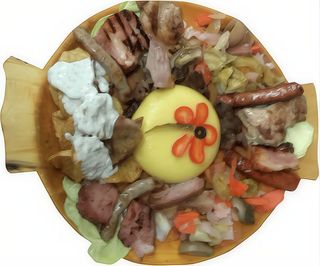 Platou Taranesc Carul cu Flori