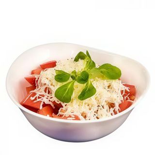 Salata de rosii cu specialitate pe baza de lapte