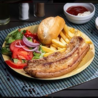 Piept de porc la grătar