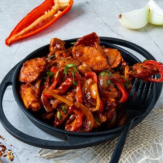 Tigaie picanta de porc