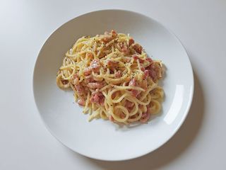 Paste carbonara