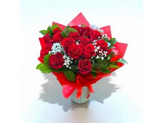 Buchet 15 Trandafiri Roșii