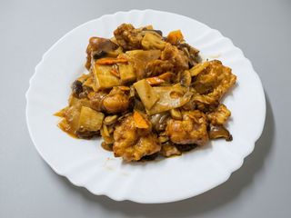 P5.Peste in sos curry