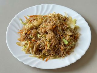 94.Taitei de orez cu creveti si ou