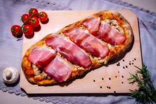 Pinsa Prosciutto Funghi