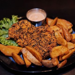 Meniu Snitel Piept Curcan