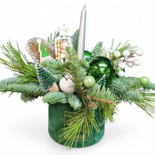 Aranjament de craciun verde 
