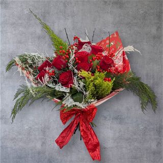 Trandafiri roșii de Iarnă