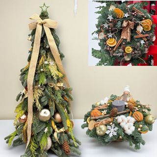 Decor Crăciun set Natur