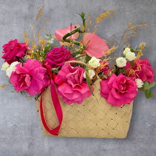 Coș floral Pink Passion