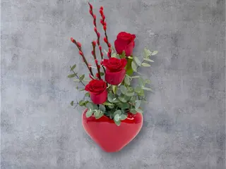 Love3 Trandafiri rosii