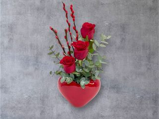 Love3 Trandafiri rosii