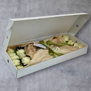 Flowers at Home – Pure White | 15 trandafiri albi