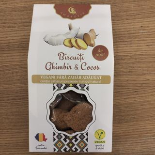 Biscuiti cu ghimbir și cocos