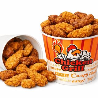 MIX BOX (10 aripioare picante,  10 Crispy pui)