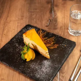 Cheesecake cu piersici