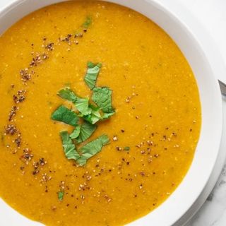 Supa de linte cu crutoane 