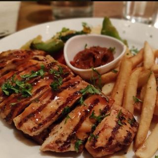 Friptura de pui la gratar