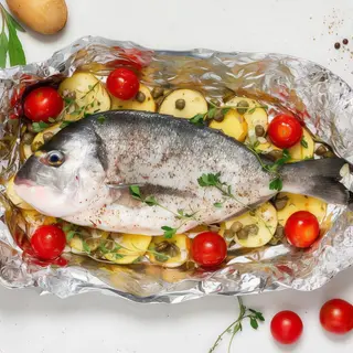 Dorada la grătar