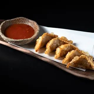 Fried gyoza
