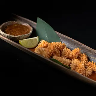 Spicy ika teppan