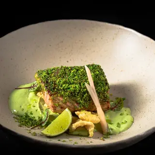 Salmon robata