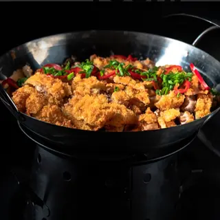 Kamo to curry tonkatsu