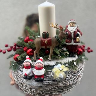 Aranjament cu Moș Craciun