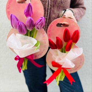 Mini buchet de lalele