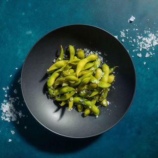 Edamame cu sare maldon