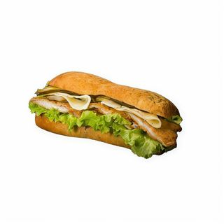 Sandwich cu șnițel de pui