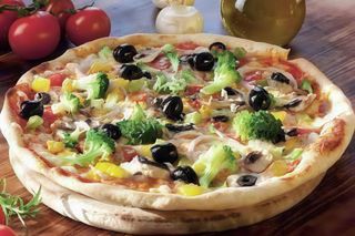 Pizza vegetariana