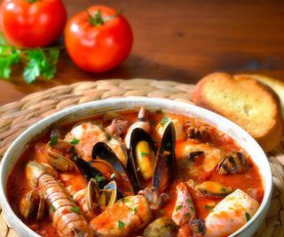 Tigaie picanta de creveti