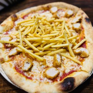 Crispy Fries Pizza