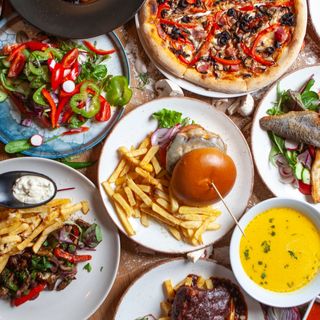 Biban de mare file cu risotto rose