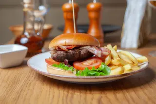 Juicy Bacon Burger Menu 