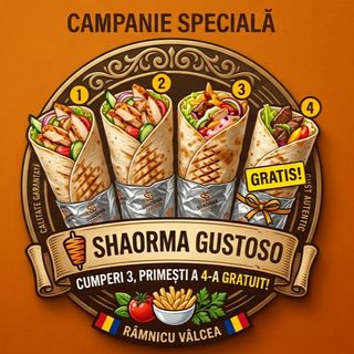Shaorma mare 3+1Gratis