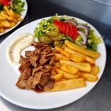 Kebab din curcan rotisat