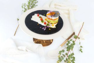 Tartar de somon fumé