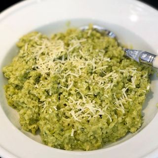 Risotto cu pui si sos pesto