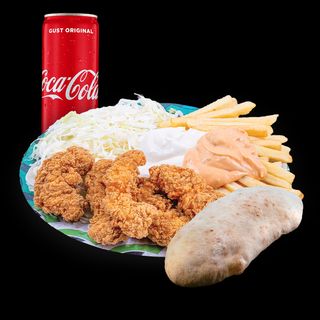 Meniu Crispy Mediu + Băutură Răcoritoare