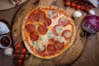 Pizza Salami e gorgonzola Ø32cm