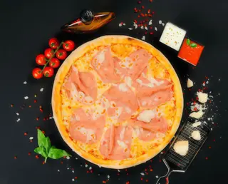 Pizza Sunca si Mozzarella Ø 50cm
