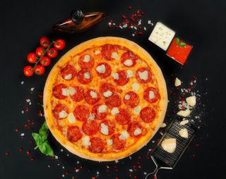 Pizza Chorizo e Gorgonzola Ø 32cm