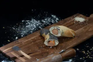 Covrig hot dog