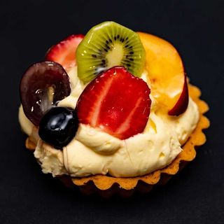 Tartă cu vanilie și fructe proaspete