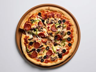 Pizza quatro stagioni mare