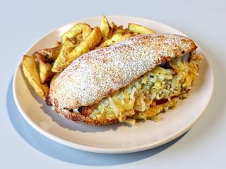 Sandwich Gyros vita sau mixt